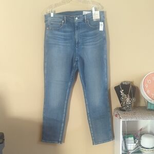 Gap High Rise Vintage Slim Stretch Size 33/16 NWT